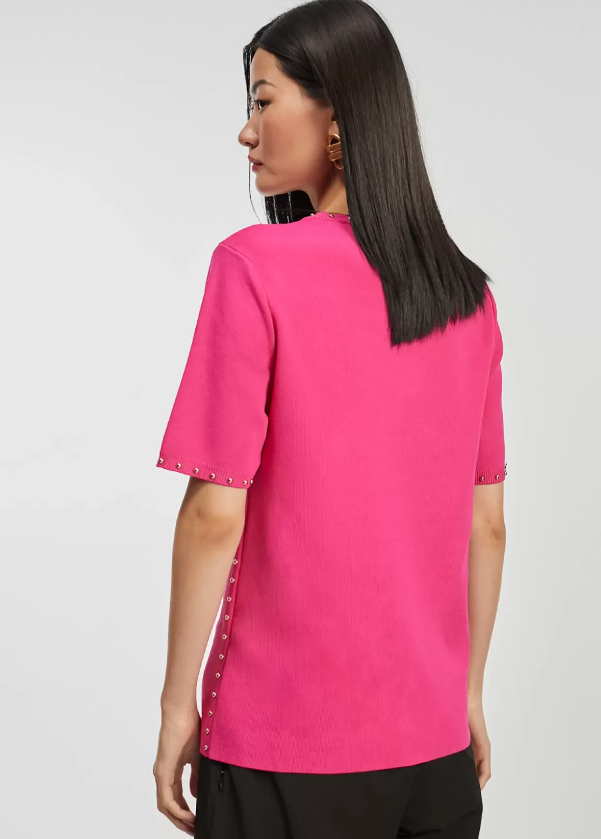 Jersey de punto tachas