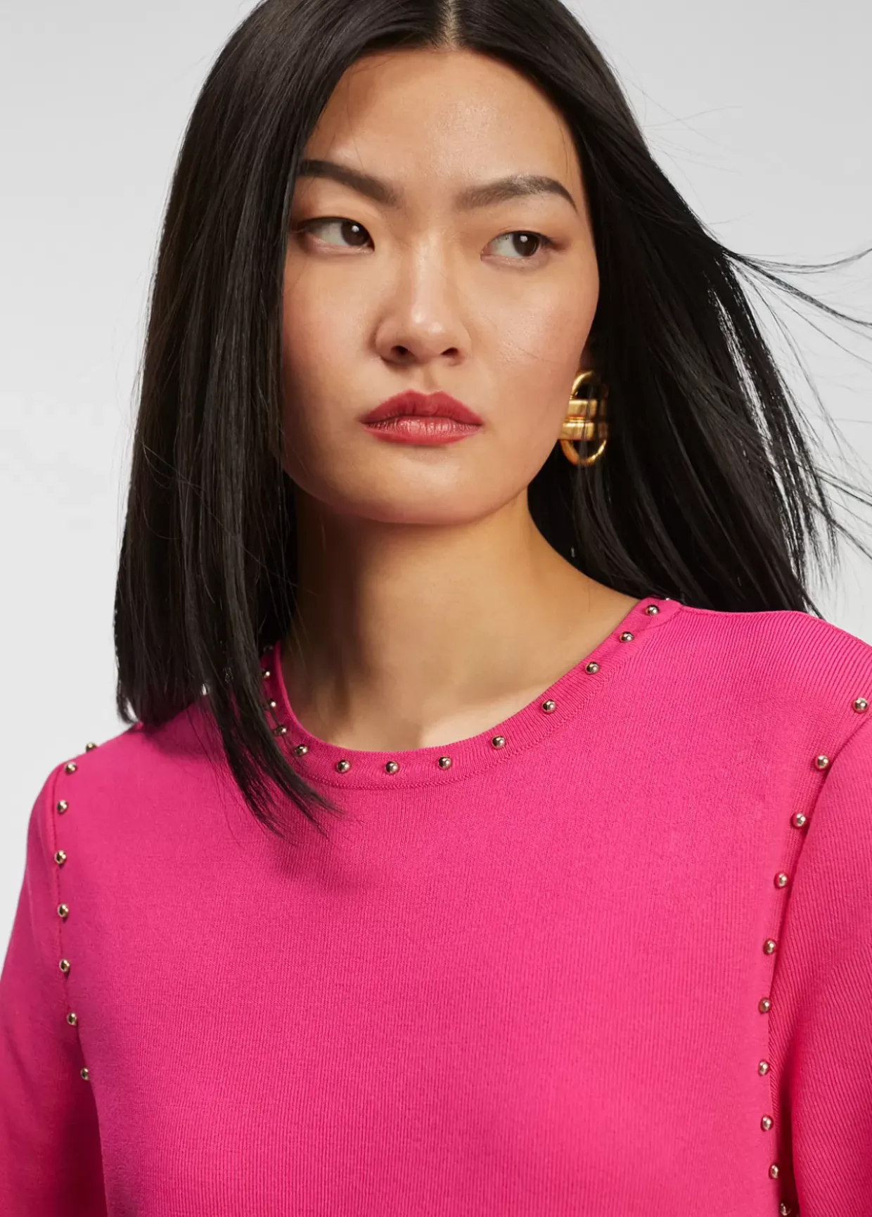 Jersey de punto tachas