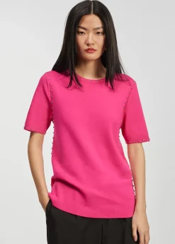 Jersey de punto tachas