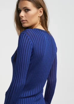 Jersey punto canalé