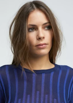 Jersey punto canalé