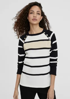 Jersey punto de rayas