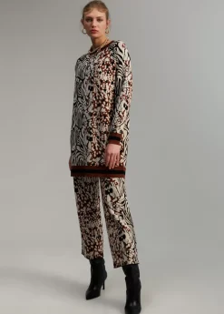 Jersey punto estampado