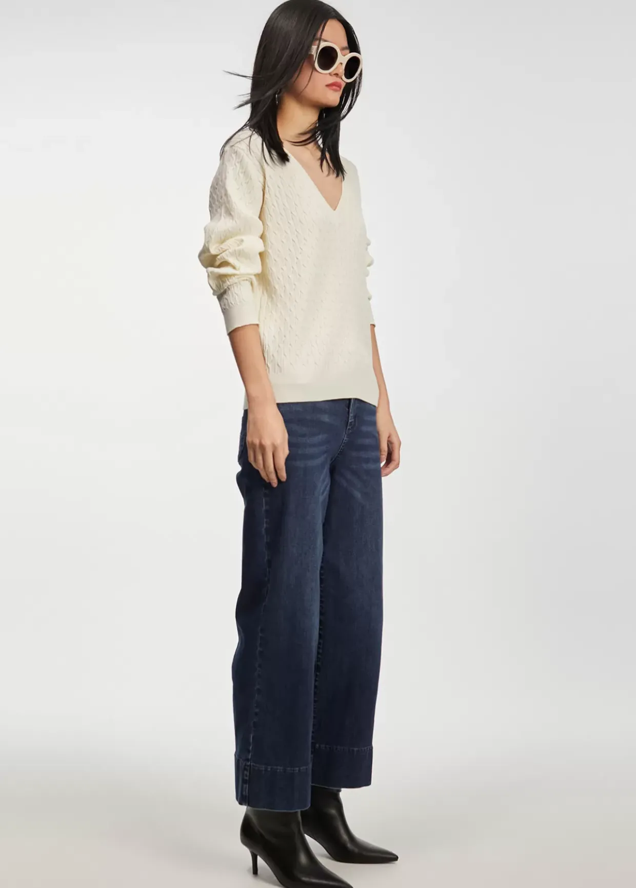 Jersey punto trenzado