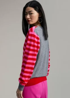 Jersey rayas bicolor