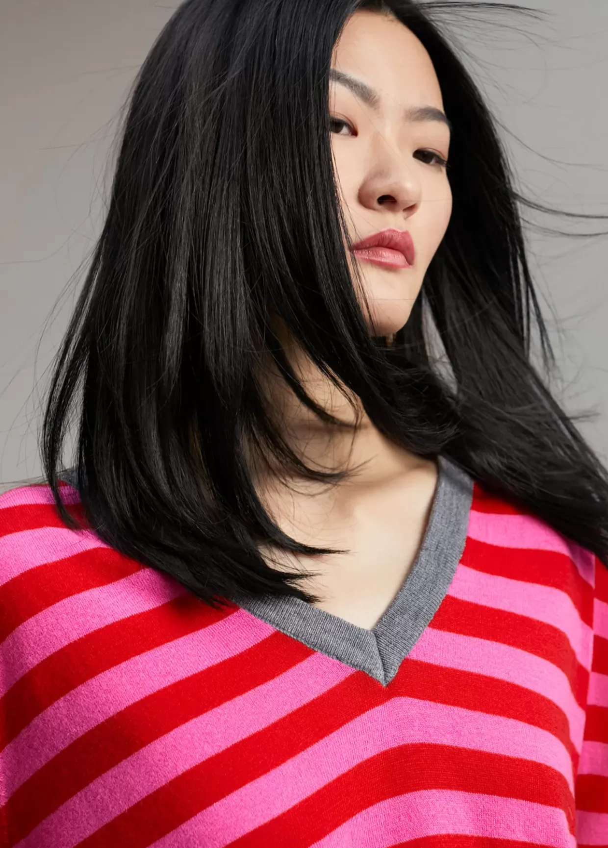 Jersey rayas bicolor