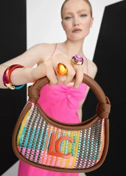 Mini bandolera multicolor