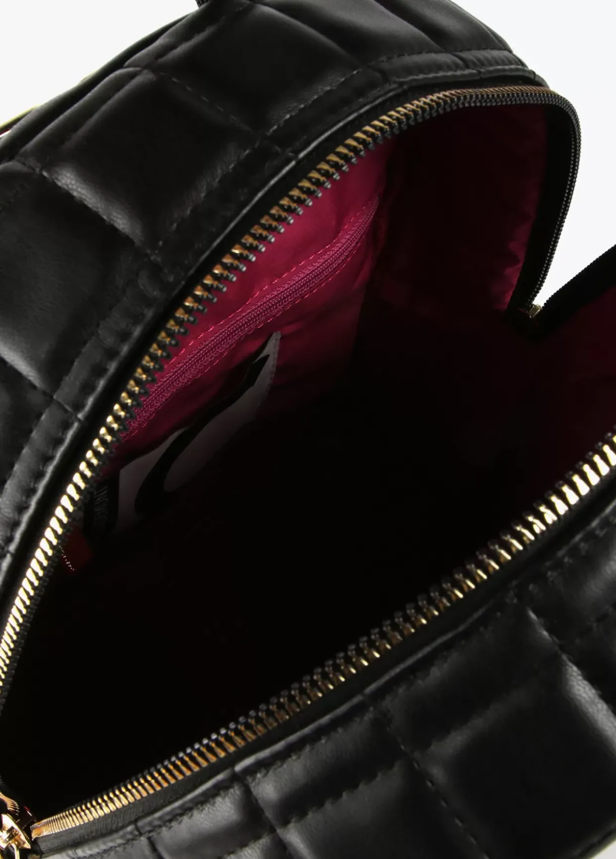 Mochila acolchada de cuadros