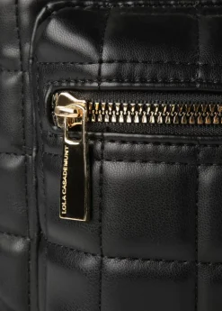 Mochila acolchada de cuadros