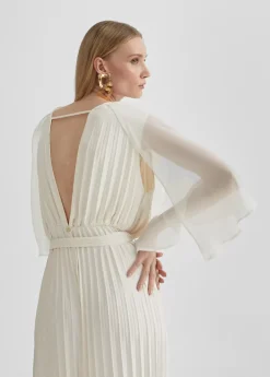 Mono plisado mangas capa