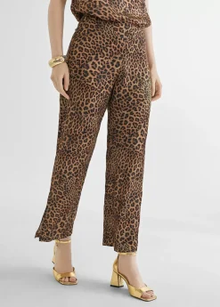 Pantalón culotte animal print