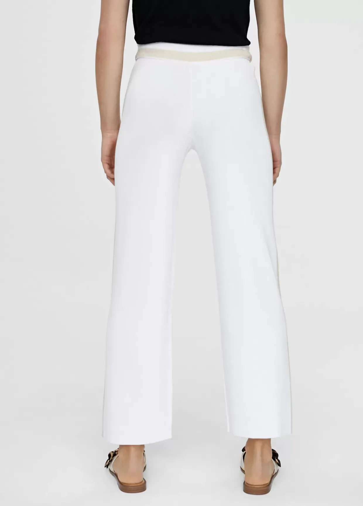 Pantalón culotte de punto