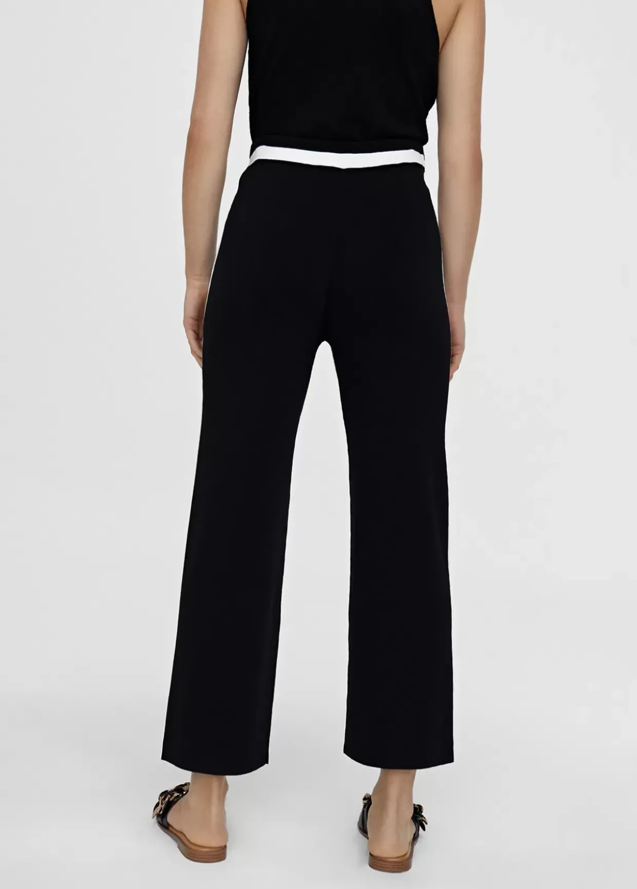 Pantalón culotte de punto