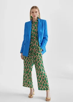 Pantalón culotte estampado