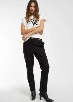 Pantalón detalle eyelets