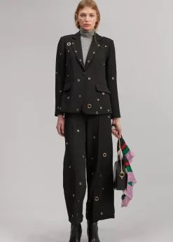 Pantalón detalle eyelets