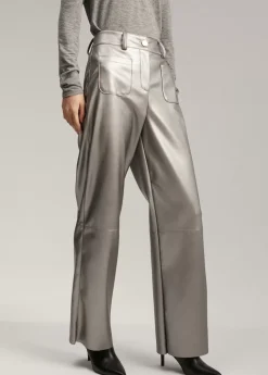 Pantalón efecto piel