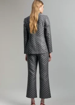 Pantalón jacquard monograma