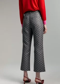 Pantalón jacquard monograma