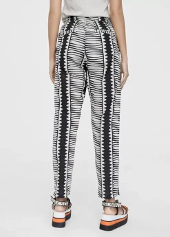 Pantalón jogging bicolor