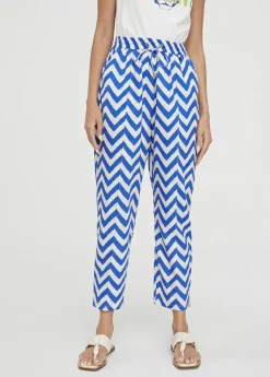 Pantalón jogging bicolor