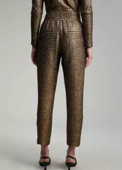 Pantalón jogging dorado