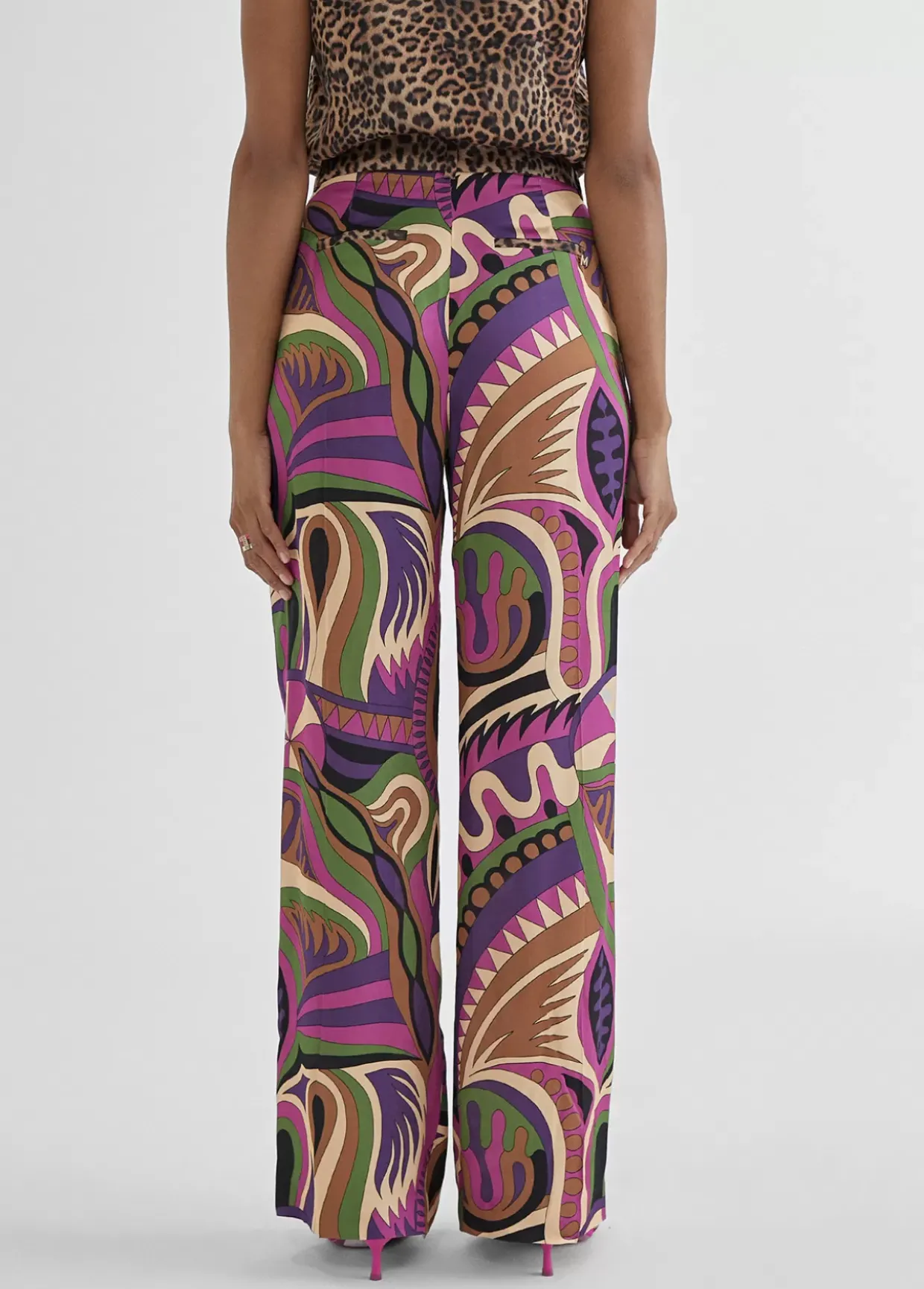 Pantalón palazzo fluido