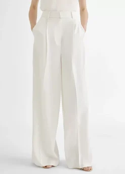 Pantalón pinzas fluido