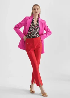 Pantalón pitillo abertura