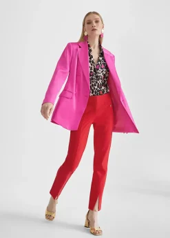 Pantalón pitillo abertura