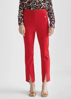 Pantalón pitillo abertura