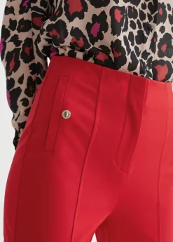 Pantalón pitillo abertura