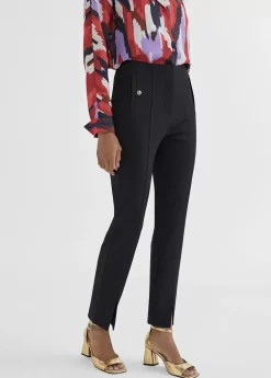 Pantalón pitillo abertura