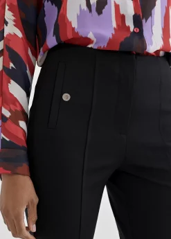 Pantalón pitillo abertura