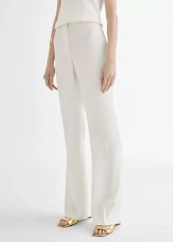 Pantalón recto fluido