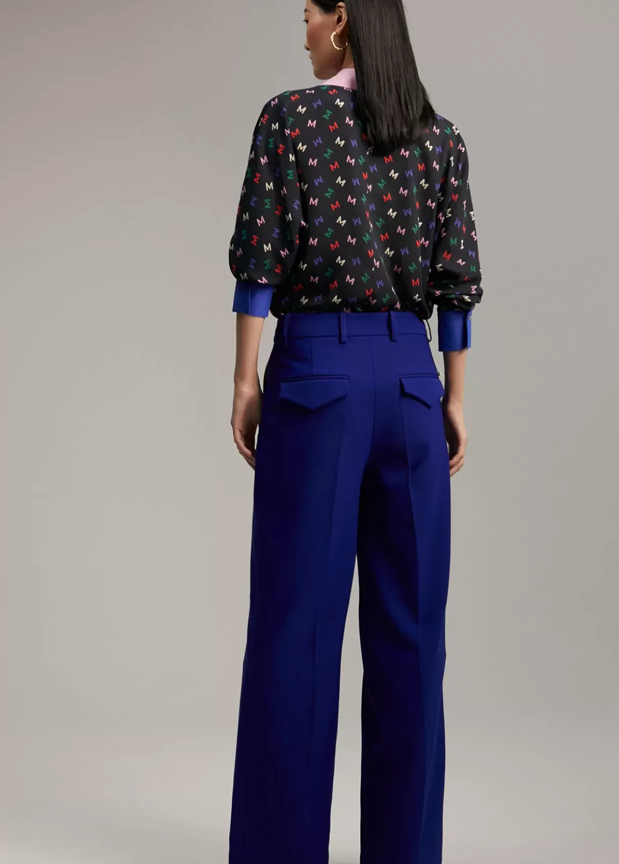 Pantalón recto traje