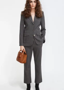 Pantalón traje raya diplomática