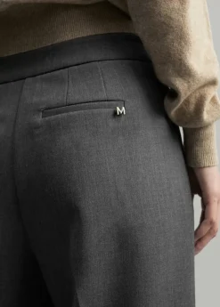 Pantalón wideleg detalle snaps