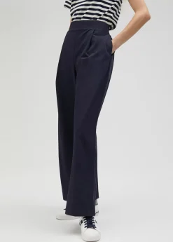 Pantalón wideleg técnico de tiro alto - Lola Casademunt