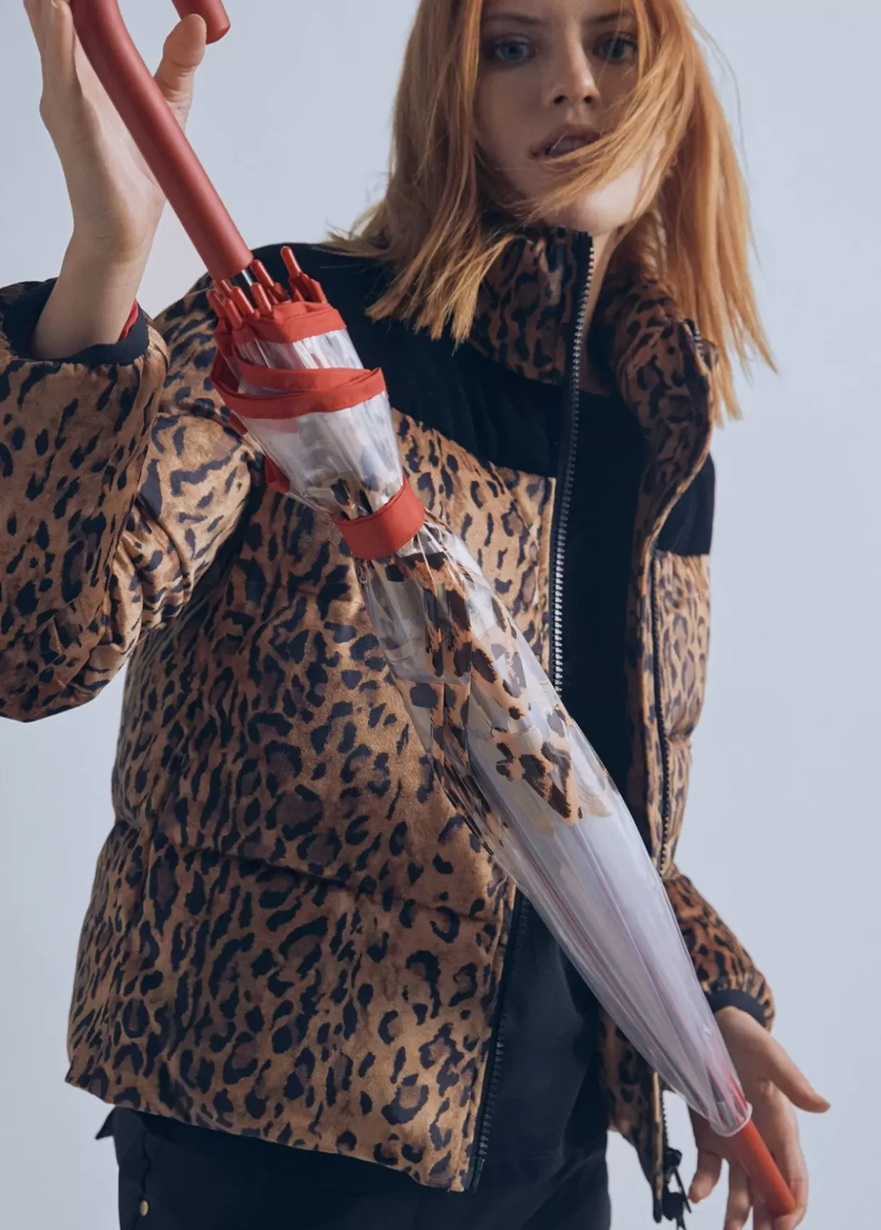 Paraguas grande transparente Lola | Complementos | Lola Casademunt