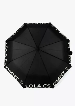 Paraguas pequeño automático logo |  Complementos | Lola Casademunt