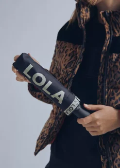 Paraguas pequeño automático logo |  Complementos | Lola Casademunt