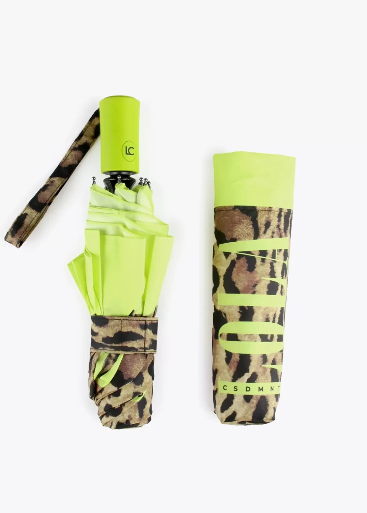 Paraguas pequeño automático animal print| Lola Casademunt