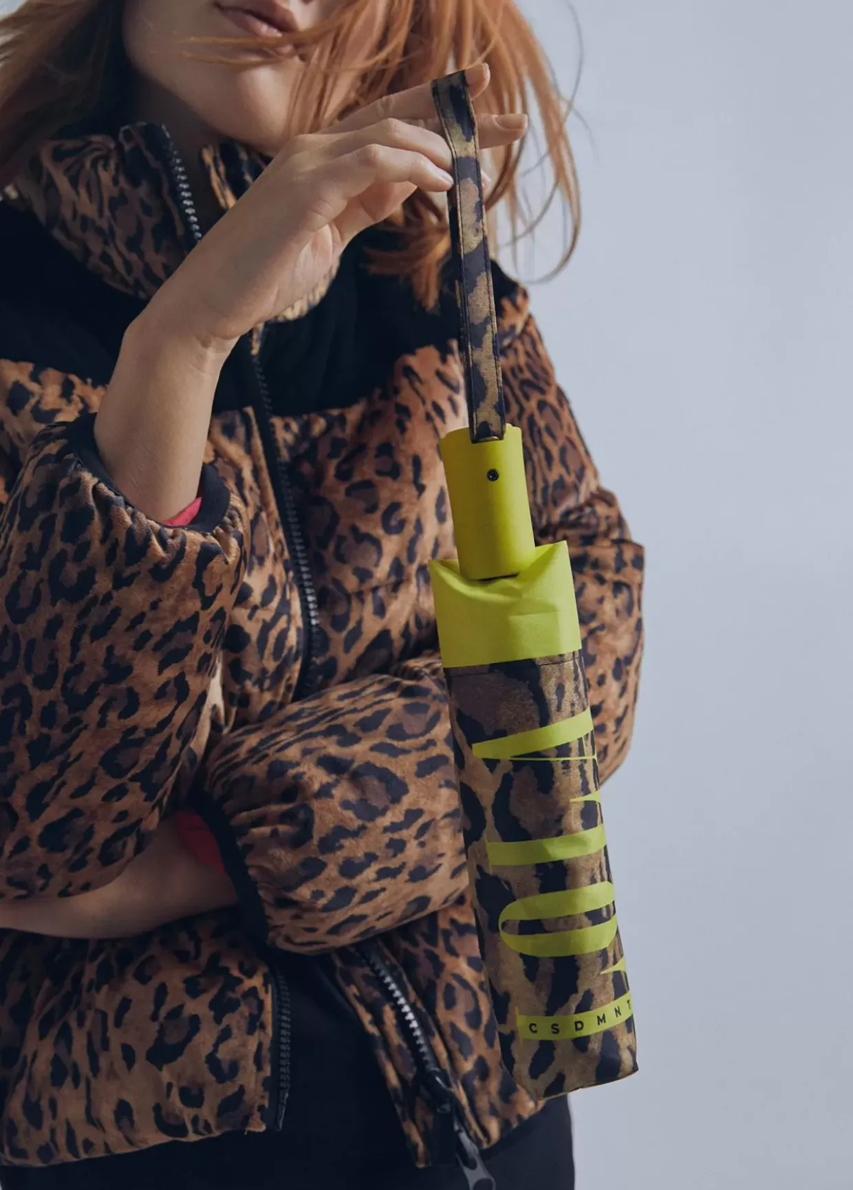 Paraguas pequeño automático animal print| Lola Casademunt