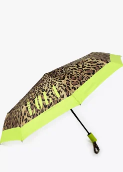 Paraguas pequeño automático animal print| Lola Casademunt