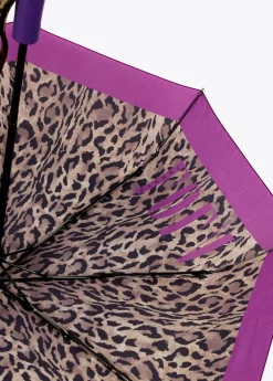 Paraguas pequeño automático animal print | Lola Casademunt