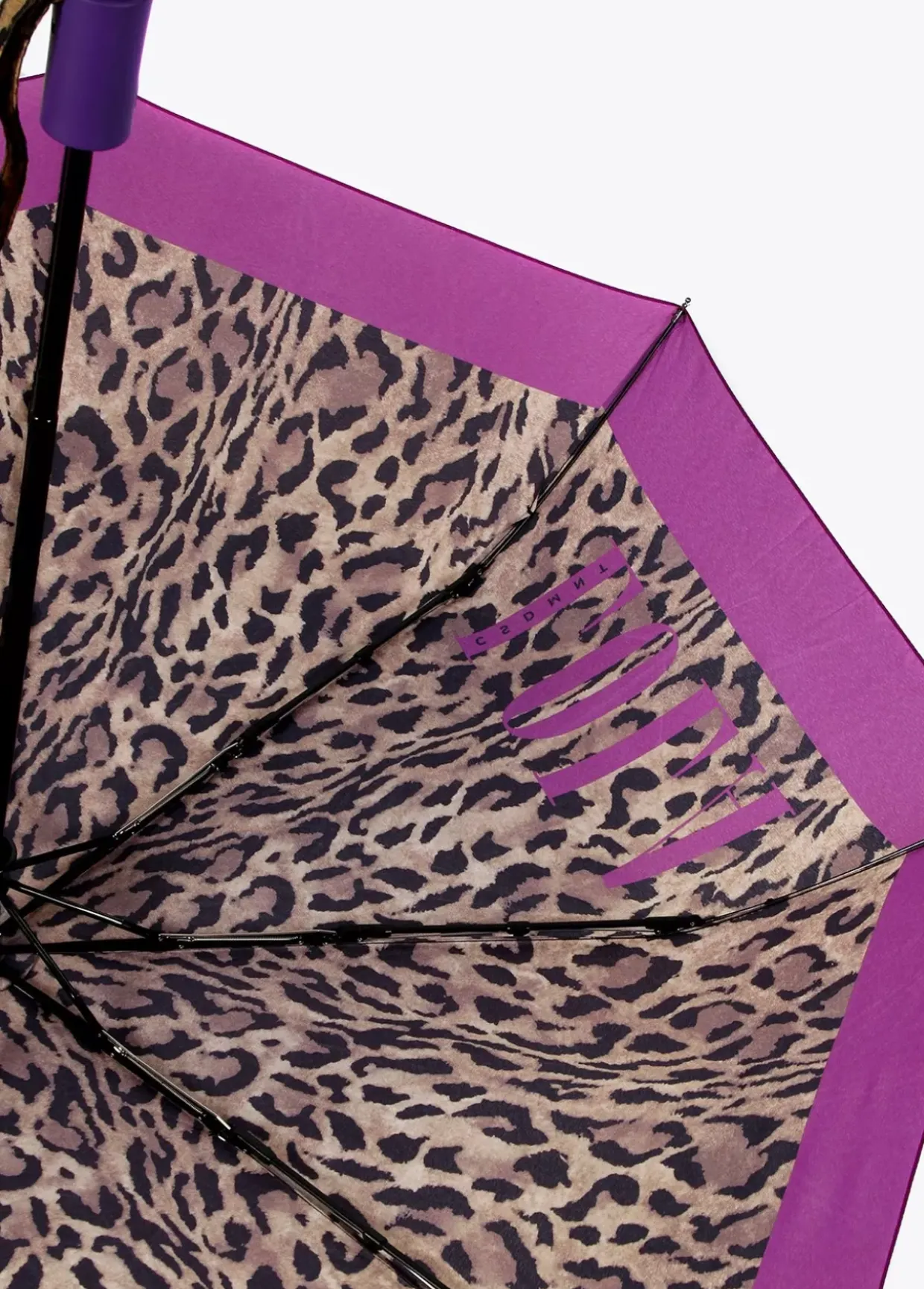 Paraguas pequeño automático animal print | Lola Casademunt