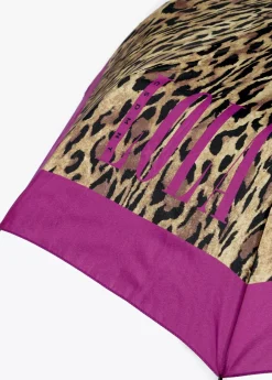 Paraguas pequeño automático animal print | Lola Casademunt