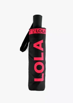 Paraguas pequeño negro automático | Complementos | Lola Casademunt