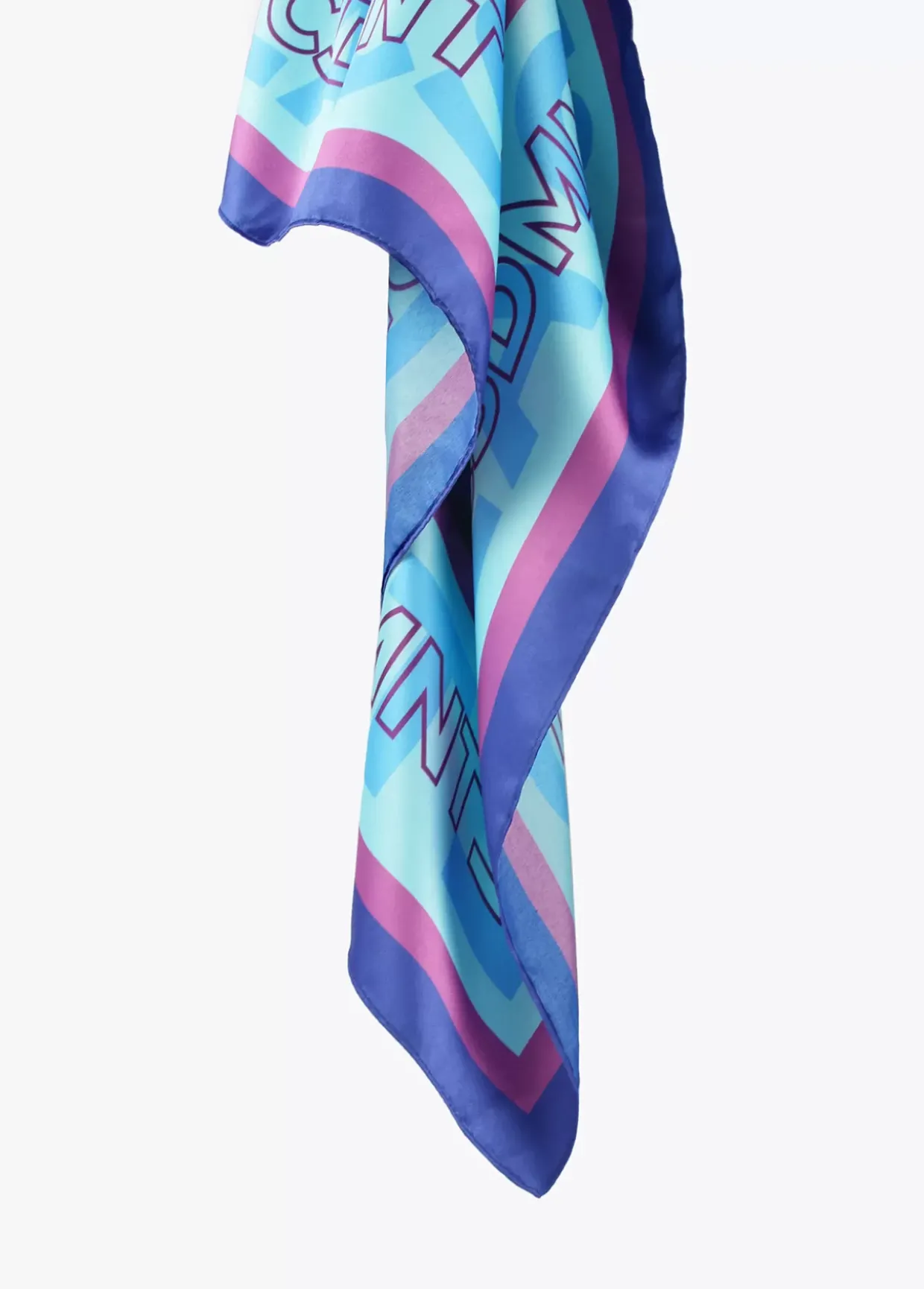 Pañuelo animal print azules